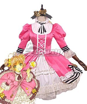 Cardcaptor Sakura: Clear Card Sakura Kinomoto 20th Anniversary Cosplay Costume