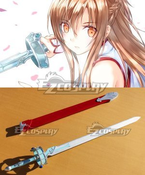 Sword Art Online SAO Sodo Ato Onrain Knights of the Blood Lambent Light Yuuki Asuna Yuki Asuna Asuna Yuki Sword Cosplay  Prop