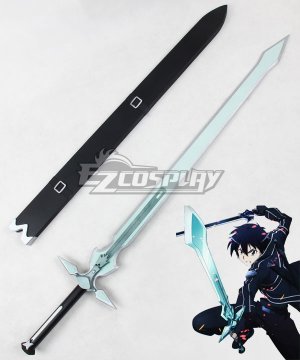 SAO Kirigaya Kazuto Kirito Dark Repulser C Sword Cosplay