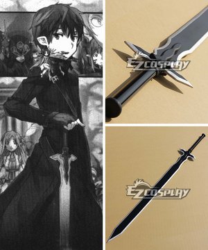 Notre Dame Chant Articles SAO Kirigaya Kazuto Kirito Black Swords Cosplay