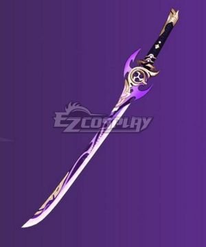 Genshin Impact Raiden Shogun Baal Sword Cosplay Weapon Prop - Premium Version