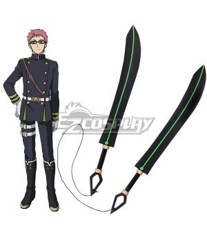 Vampire Reign Owari no Serafu Shiho Kimizuki Two Swords s Cosplay Prop