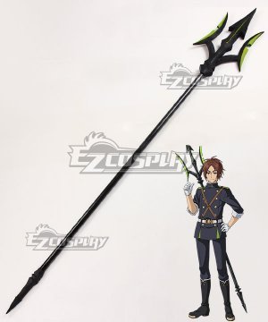 Battle in Nagoya Owari no Serafu Vampire Reign Makoto Narumi Trident Cosplay  Prop