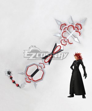 Kingdom Hearts Lea Axel Bond of Flame Keyblade Cosplay Weapon Prop