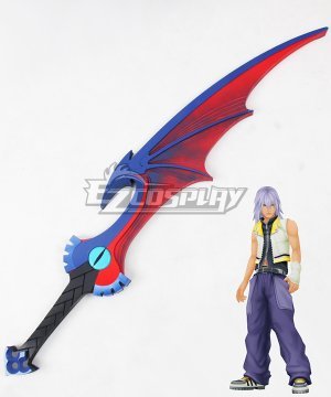 Kingdom Hearts Re Chain of Memories Riku Soul Eater Keyblade Cosplay  Prop