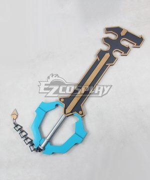 Kingdom Hearts Birth by Sleep Terra Earthshaker Keyblade Cosplay Weapon Prop