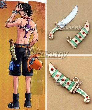 One Piece Edward Newgate Whitebeard Knife Cosplay Weapon Prop