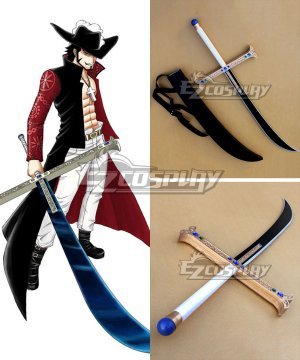 Dracule Mihawk Black Sword 130cm Cosplay  Prop