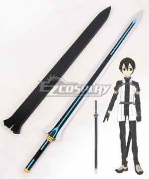 Ordinal Scale Kirigaya Kazuto Kirito Movie Sword Blue Cosplay  Prop