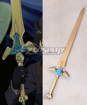 ALfheim Online SAO ALO Kirigaya Kazuto Kirito Excalibur Animated Version Sword Scabbard Cosplay  Prop