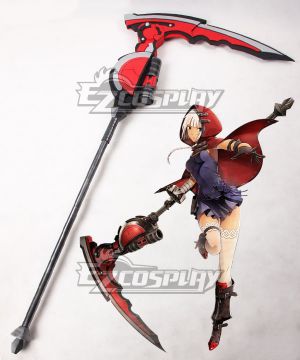 2 Rage Burst Livie Collete Valiant Size Scythe Cosplay  Prop