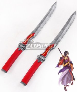 Rokurou Rangetsu Two Dagger Cosplay  Prop
