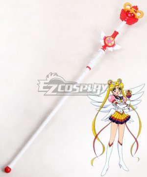 Sailor Moon Sailor Moon Usagi Tsukino Princess Serenity Staves Cosplay Weapon Prop