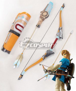  Breath of the Wild Link Bow and arrow Quiver Cosplay  Prop