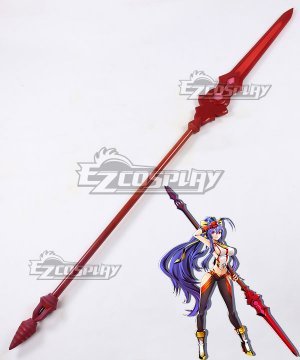 Central Fiction XBlaze Code Embryo Mai Natsume Mai Hazuki Spear Cosplay  Prop