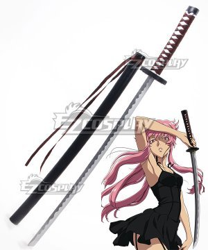 Mirai Nikki Future Diary Yuno Gasai Sword Scabbard Cosplay  Prop