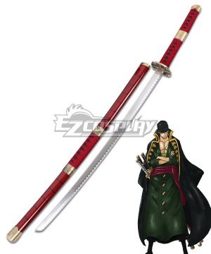 Roronoa Zoro Sandai Kitetsu Sword Scabbard Cosplay  Prop