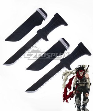 Boku no Hero Akademia Chizome Akaguro Hero Killer Stain Two Daggers Cosplay  Prop