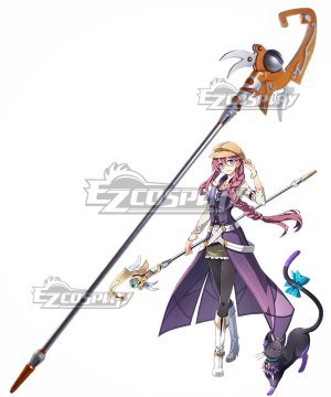 The Legend of Heroes: Trails of Cold Steel Emma Millstein Golden Staves Cosplay  Prop