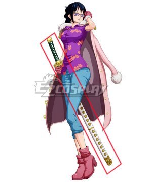 One Piece Tashigi Sword Cosplay Weapon Prop