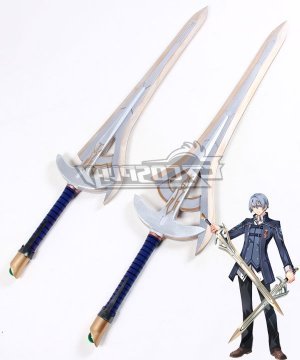 The Legend Of Heroes: Trails Of Cold Steel III Kurt Vander Two Swords Cosplay  Prop