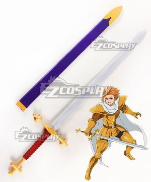  Revival Of The Commandments Nanatsu No Taizai Season 2 Arthur Pendragon Sword Cosplay  Prop