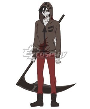 Satsuriku No Tenshi Zack Scythe Cosplay  Prop - A Edition