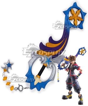 Kingdom Hearts 3 Sora Star Seeker Keyblade Cosplay  Prop