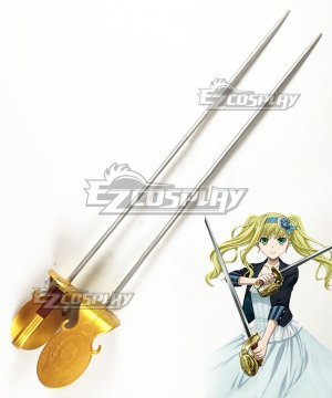 Kuroshitsuji Movie: Book Of The Atlantic Elizabeth Midford Double Sword Cosplay  Prop