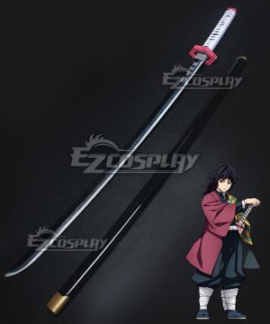 Demon Slayer: Kimetsu no Yaiba Giyuu Tomioka Sword Cosplay  Prop