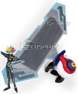 Yu-Gi-Oh! VRAINS Yusaku Fujiki Playmaker Duel Disk Cosplay  Prop - Premium Edition