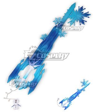 Kingdom Hearts III Kingdom Hearts 3 Sora Frozen Keyblade Cosplay Weapon