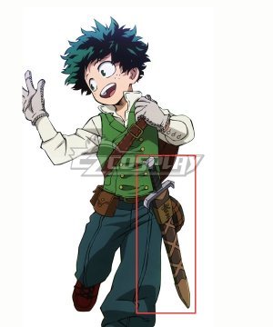 Boku No Hero Akademia ED Izuku Midoriya Deku Sword Scabbard Cosplay  Prop