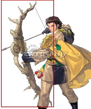  Three Houses 5 Years Claude Von Regan Bow Arrow Cosplay  Prop