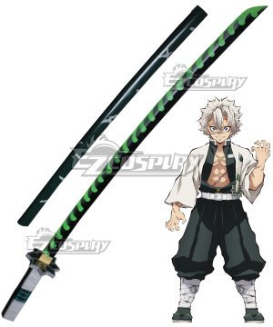 Demon Slayer: Kimetsu No Yaiba Sanemi Shinazugawa Knife Scabbard Cosplay  Prop