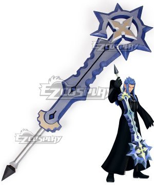 III Kingdom Hearts 3 Organization XIII Saix Keyblade Cosplay  Prop