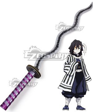 Demon Slayer: Kimetsu no Yaiba Obanai Iguro Sword Cosplay  Prop B Edition