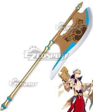 Fate Grand Order: Zettai Majuu Sensen Babylonia Gilgamesh Stone Axe Cosplay  Prop