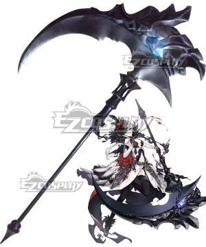 SINoALICE Snow White Greedy Crow Paladin Sickle Cosplay Weapon Prop