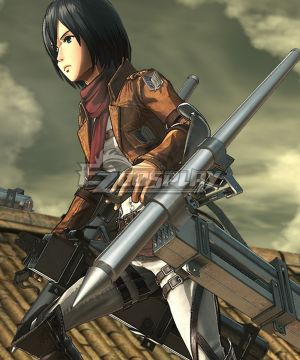 Attack On Titan Shingeki No Kyojin Final Season Mikasa Ackerman Thunder Spears Cosplay Weapon Prop