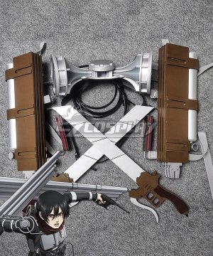 Final Season Mikasa Ackerman Maneuver Gear Cosplay  Prop