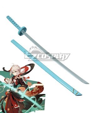 Genshin Impact Kaedehara Kazuha Sword Cosplay Weapon Prop