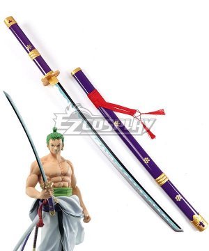 Roronoa Zoro Purple Enma Sword Cosplay  Prop