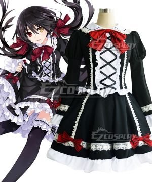 Tokisaki Kurumi Nightmare Lolita Dress Cosplay