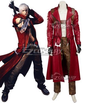 Devil May Cry 5 Dante Cosplay Coat Jacket Costume