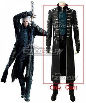 Devil May Cry 4 SE Corrupt Vergil Cosplay Costume