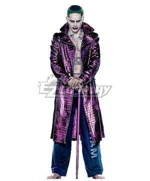 DC Detective Comics Batman Suicide Squad Task Force X Joker 2016 Movie Halloween Cosplay