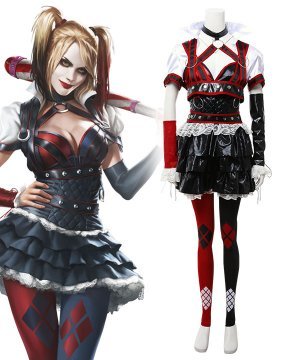 DC Comics Batman Arkham Asylum City Harley Quinn Cosplay