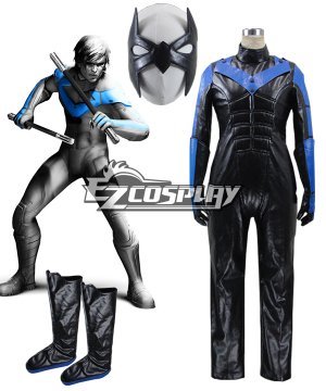 DC Comics Batman Arkham City Nightwing Cosplay