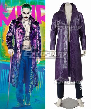 DC Detective Comics Batman Suicide Squad Task Force X Joker 2016 Movie Cosplay